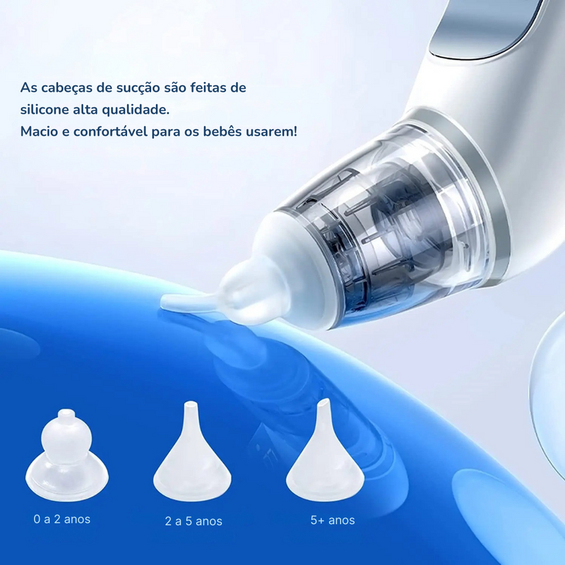 Higienizador Nasal Elétrico para Bebês